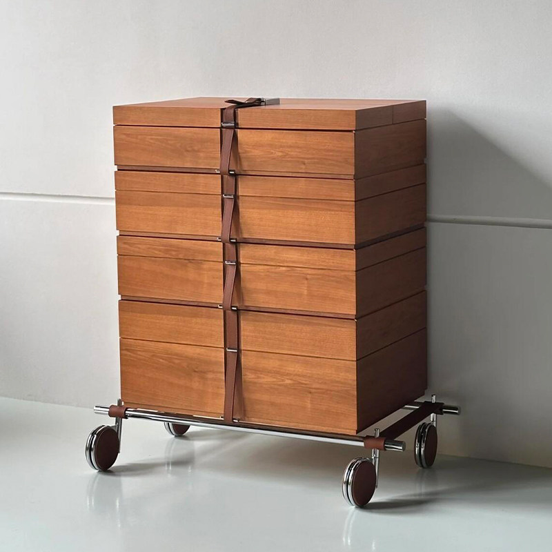 意式轻奢实木可移动首饰柜别墅豪宅高级感储物柜设计款收纳珠宝柜,住宅家具,其它柜类,淘宝优惠券,粉丝福利购,淘宝优惠卷