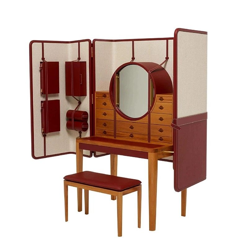 意式轻奢高端实木珠宝柜别墅豪宅家用设计师款化妆桌多功能首饰柜,住宅家具,落地首饰柜,淘宝优惠券,粉丝福利购,淘宝优惠卷
