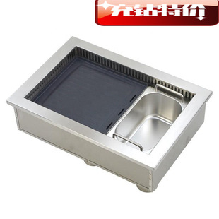 工厂Korean Infrared Teppanyaki Electric BBQ Grill and Hot Po