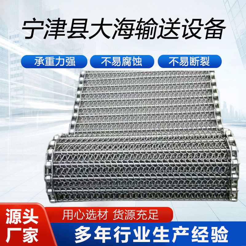 加工不锈钢网带网链 过油机网带 金属输送网带 多种型号
