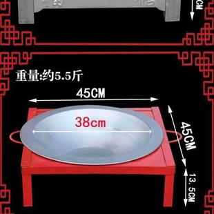 烤火盆木炭火盆烤火炉壁炉野外烧烤炉家用烧火盆烧柴盆取暖器炭盆