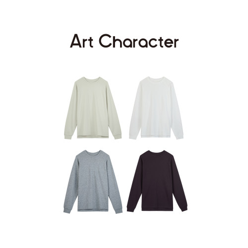 ART CHARACTER/艺符卫衣长袖简约套头圆领宽松打底上衣女26年秋季