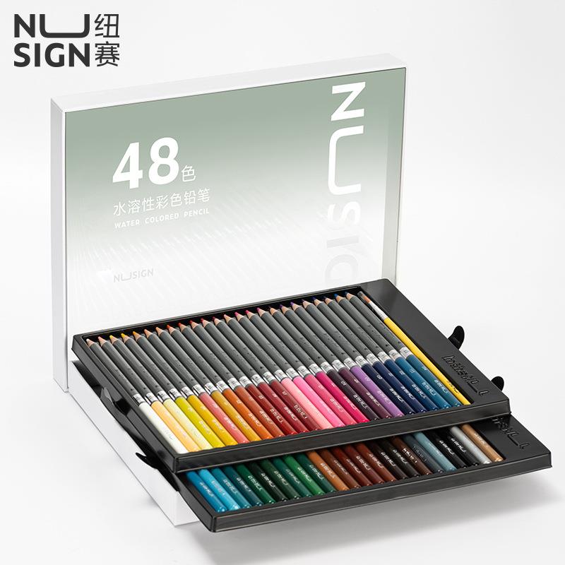得力纽赛NS731-48纽赛水溶性彩铅