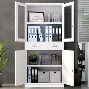 精选奈高文件柜铁皮柜办公柜资料柜凭证柜员工档案储物柜等器书柜