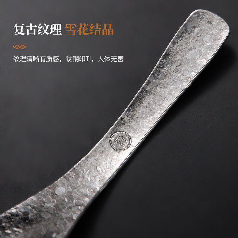 纯钛筷子家用新款高档一人食筷子勺子饭碗儿童个人5件套餐具套装