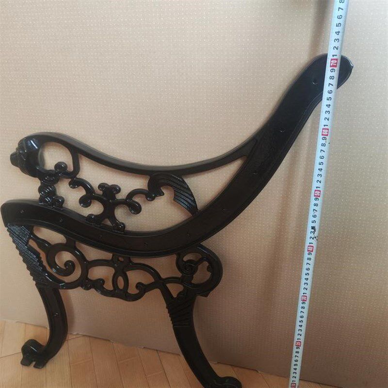 公园椅脚铸铁喷塑铸铝脚户外椅子腿 配件