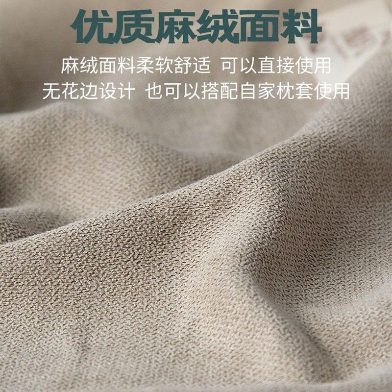 纯荞麦壳枕头单人宿舍硬枕芯带枕套护颈椎荞麦皮单个装助睡眠男