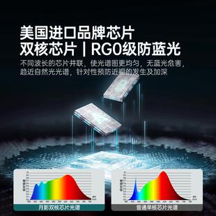 【补全国】月影林之光2代儿童房护眼吸顶灯全光谱现代卧室书房灯