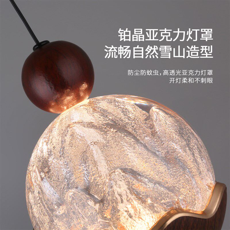 卧室灯床头吊灯玄关浪漫法式吊线灯艺术小吊灯房间阅读中古风灯具