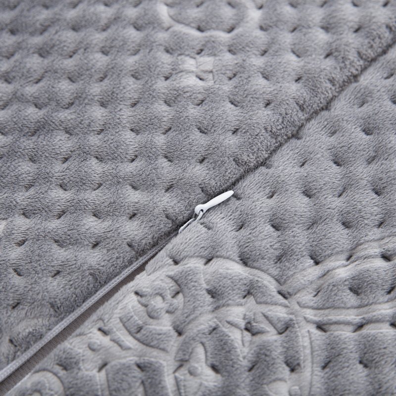 A类牛奶珊瑚绒乳胶枕套一对装40x60cm秋冬儿童单个保暖枕芯枕头套