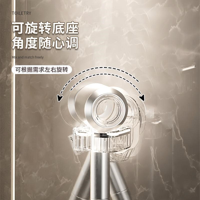 热销还在这样放?吸盘吹风机支架免E打孔电吹风挂架壁挂收纳管道