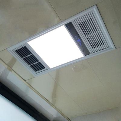 洗澡间专用取暖器浴室三电机双风暖浴霸灯集成吊顶换气扇照明五合