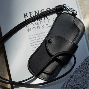 ins风旅行眼镜袋2025新款 防刮眼镜袋挂脖眼镜袋高级感墨镜收纳包