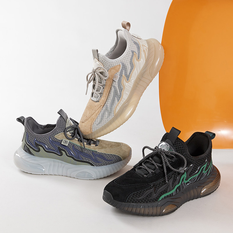 NDU/恩度休闲鞋男春季网面透气轻便老爹鞋拼接增高休闲运动鞋男鞋,流行男鞋,网面鞋,淘宝优惠券,粉丝福利购,淘宝优惠卷