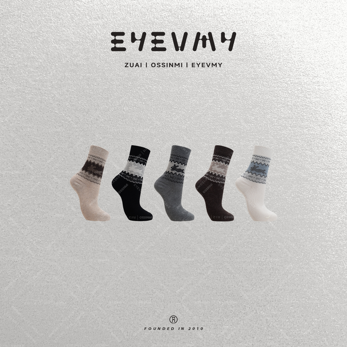 小兔子费尔岛精梳棉袜LYCJ0138