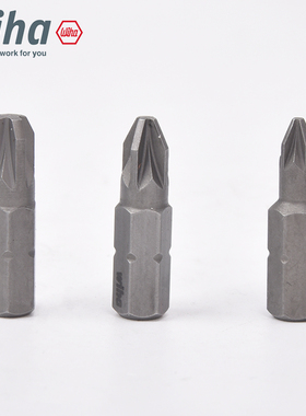 德国wiha威汉米字批头进口7012Z/7042Z螺丝刀头PZ0/PZ1/PZ2/PZ3