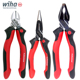德国wiha威汉钢丝钳进口省力老虎钳工业级手钳尖嘴钳斜口钳子工具