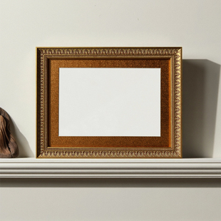 金色装裱画框空框裱水彩油画作品树脂框架相框50*70装裱框可定制