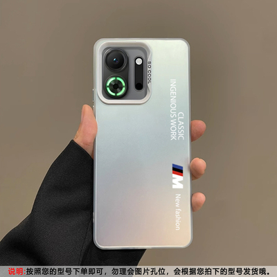 【壳膜套装】适用OPPOK13Turbo手机壳新款K13TurboPro镜头全包镭射磨砂保护套BM侧边情侣全包镜头纯色软边高