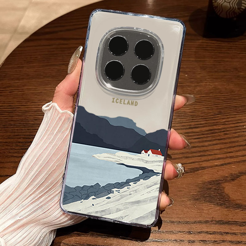 note14pro+手机壳TPU唯美ins风