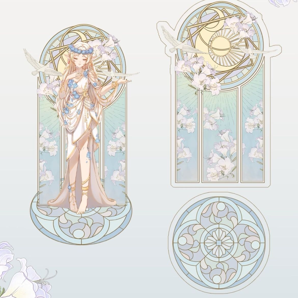 芙莉莲慕夏联动芙莉莲立牌