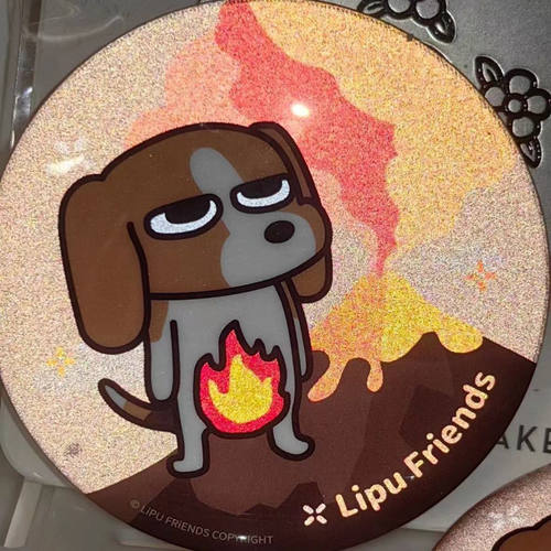 多栋火山爆发反光吧唧暹罗厘普