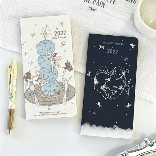 日程本蛋糕小熊星星小羊手账本
