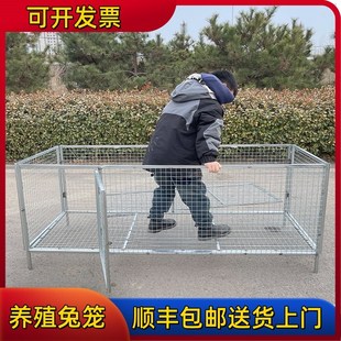 速发鸡笼家用加室防雨铁丝网漏粪板防黄鼠狼不锈钢内密鸽子鸭养殖