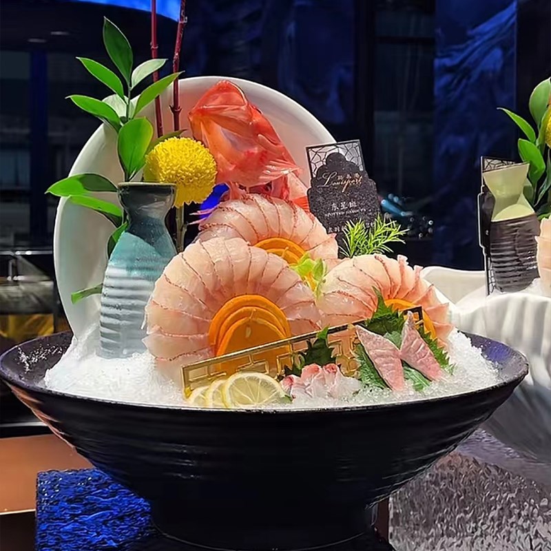 速发萝卜丝模具刺身摆盘装饰萝卜圈模具海鲜姿造模具刺身装饰模具