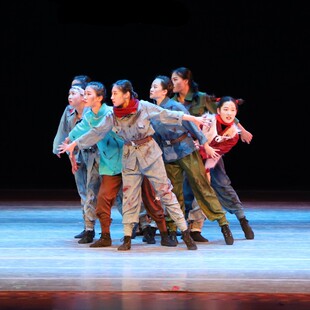 速发舞投江舞蹈演出服装经典话剧民族八台演出服舞蹈表演服装剧