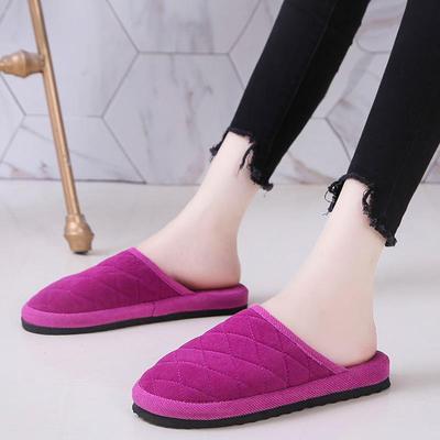 速发家居春秋四季男居家客人防滑防保季暖泡沫底冬滑棉拖鞋