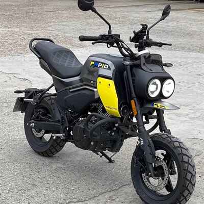 速发xo狒狒新款冒险家125cc电喷水冷ST迷你猴子街车小怪兽摩