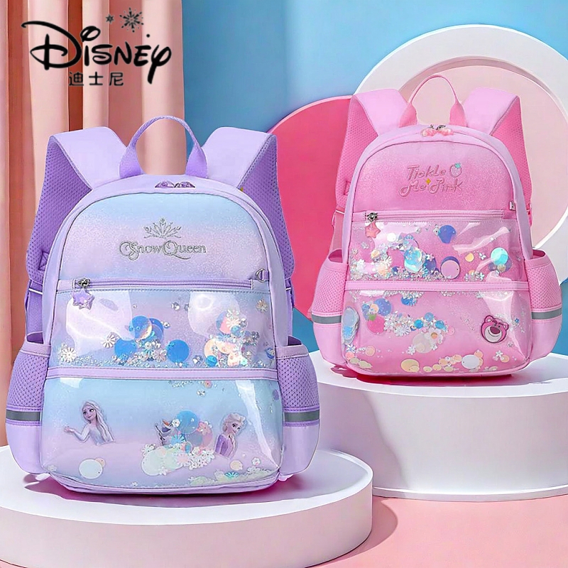 迪士尼书包冰雪奇缘幼儿园背包小中大班儿童宝宝学前班双肩包女童