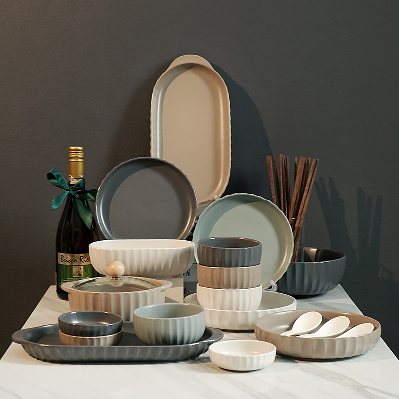 碗碟套装家用2024新款餐具碗盘轻奢乔迁送礼餐具套装新婚结婚礼物