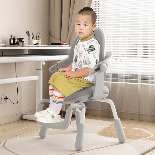 儿童学习椅小学生家用写字椅子可升降调节座椅矫正坐姿靠背凳子