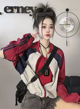 拼色防晒衣女款2026夏季新款