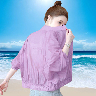 防紫外线短外套防晒衣女夏