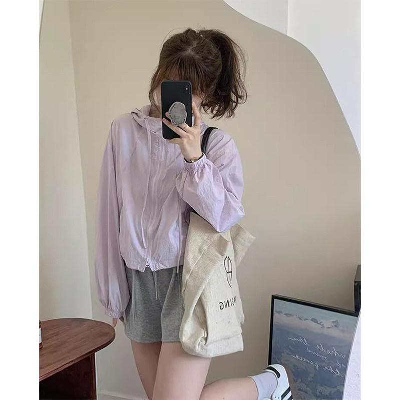 冰凉防晒衣女短款外套2026年夏季图片