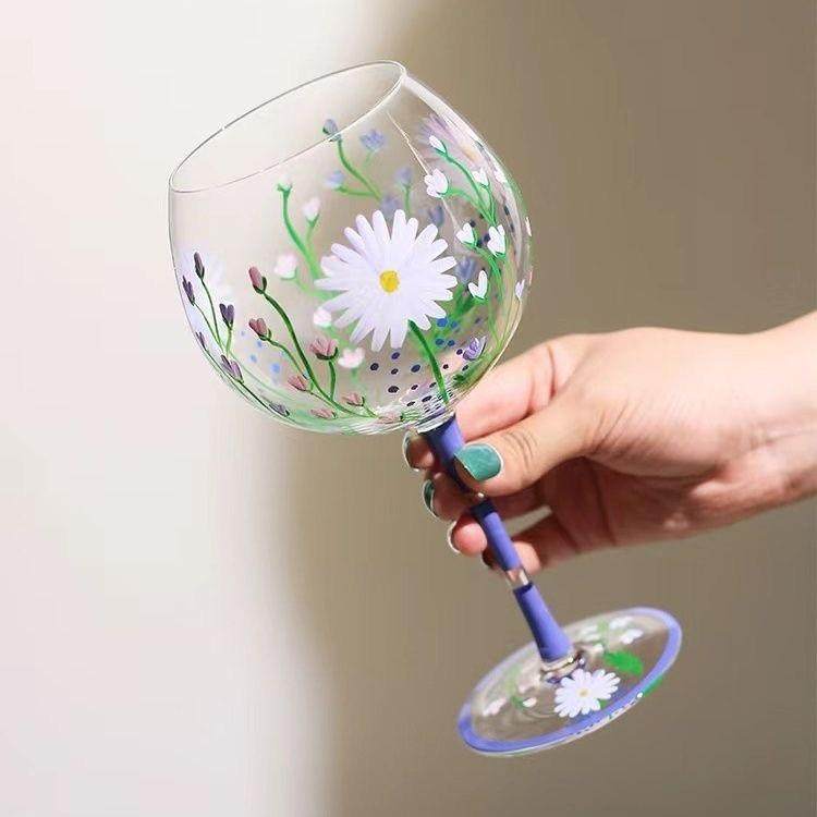 无铅红酒杯现货草莓雏菊水杯欧式绣球云想衣裳相框套装DH客厅轻奢,餐饮具,葡萄酒/红酒杯,淘宝优惠券,粉丝福利购,淘宝优惠卷