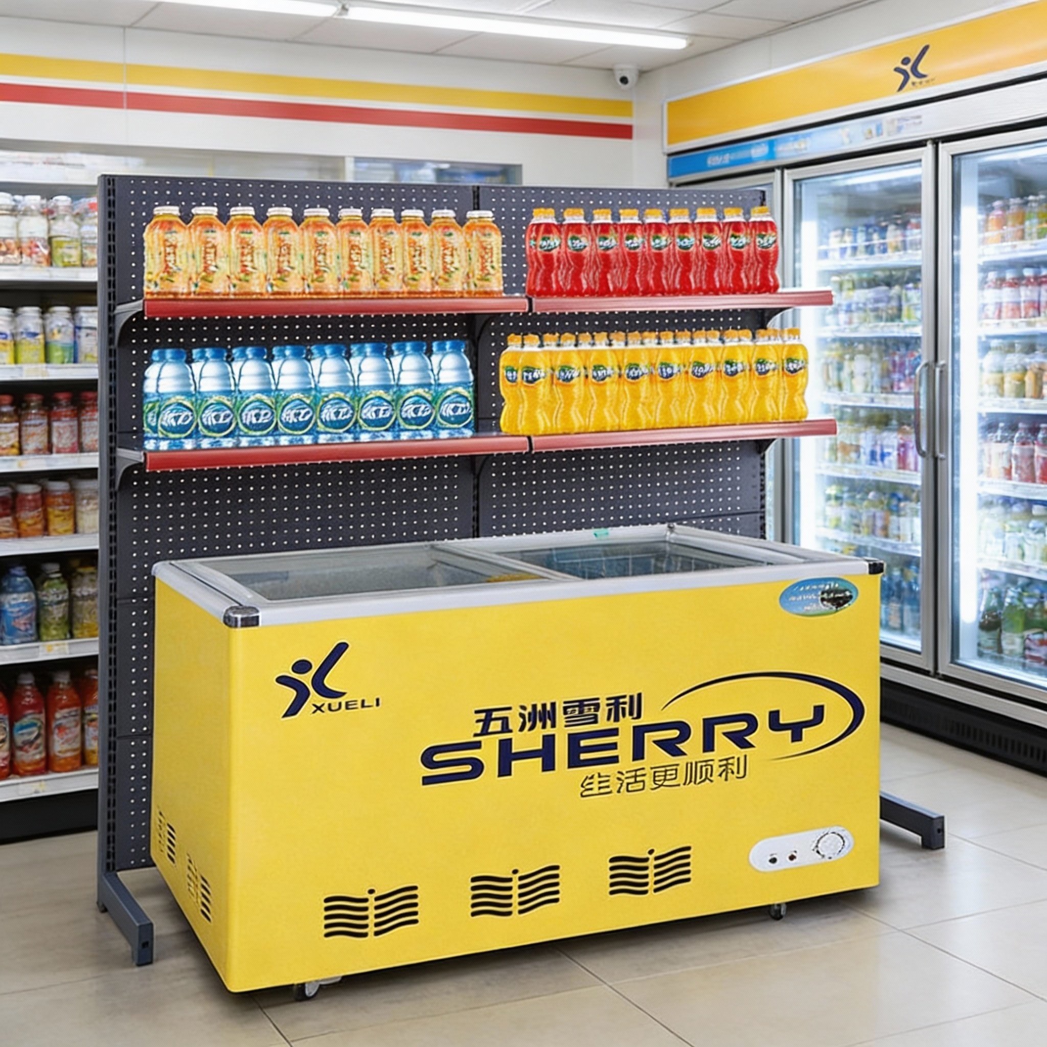 超市冰柜冰箱上方货架伴侣雪糕冷柜饮料架子置物架槟榔商用展示架,商业/办公家具,超市货架,淘宝优惠券,粉丝福利购,淘宝优惠卷