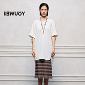 醋酸蝙蝠袖 YOUWEI有尾2025夏季 新品 蛋型上衣Y5725205