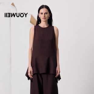 YOUWEI有尾2026春季 学者异料相拼解构背心裙Y5726101 新品