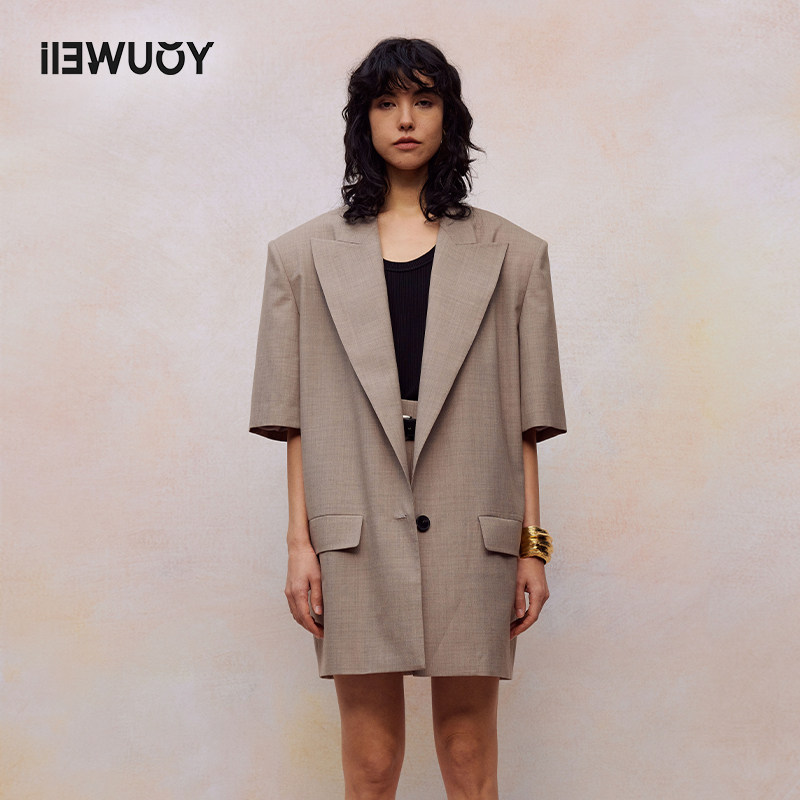 YOUWEI有尾夏季形中袖西服女Y1824202