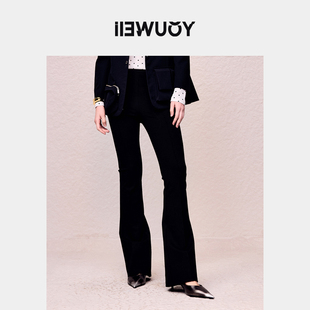 打底裤 修身 Y5624305 西部切割喇叭裤 YOUWEI有尾2024秋季