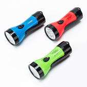 充电手电筒LED紫光验钞照明手电筒家用便携式 户外夜行照明小手电