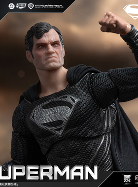 【新款2.0版本黑超人】FondJoy泛乐DC人偶摆件手办玩具模型礼物男