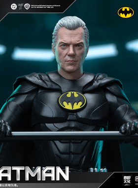 FondJoy泛乐基顿蝙蝠侠2023真人头雕DC人偶摆件手办玩具模型礼物
