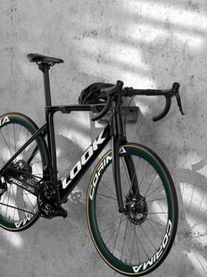 公路自行车上墙壁挂架公路车停车挂架洞洞板自行车挂架墙面展示架