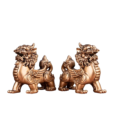 永聚阁貔貅一对招财摆件办公室