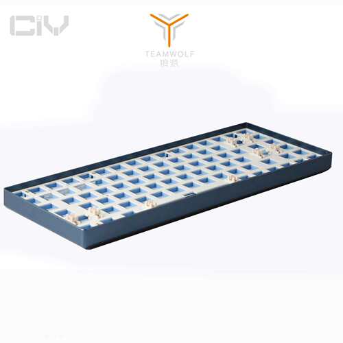 狼派CIY彩色版Tester84试轴器TES84热插拔84键可换轴单模有线套件